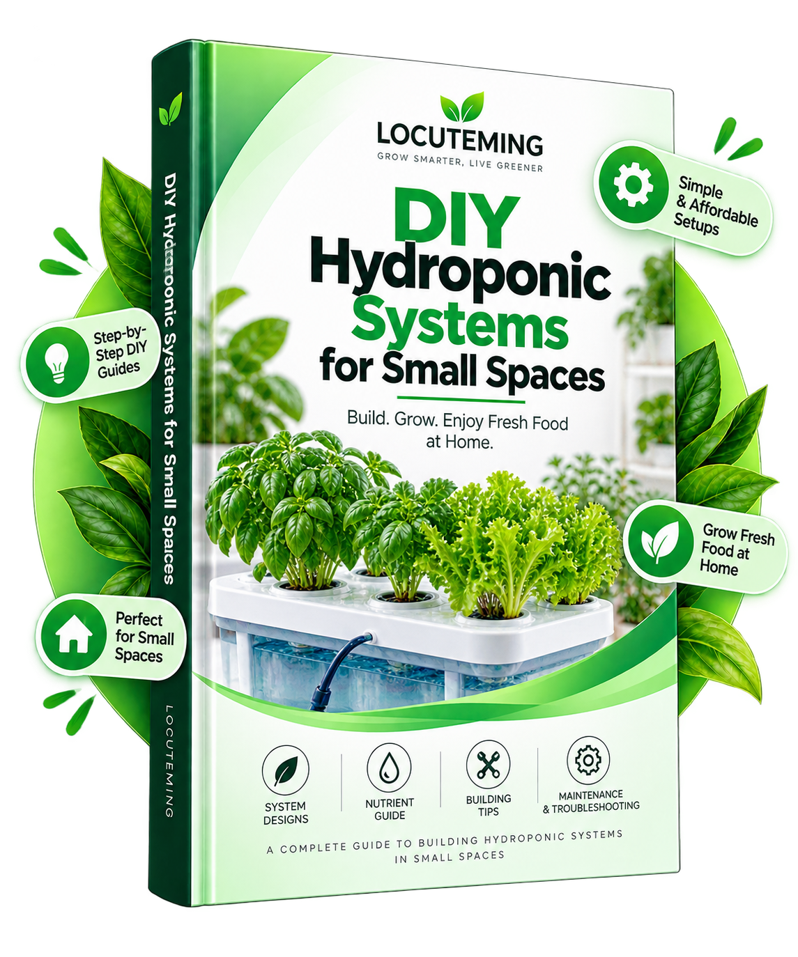 Ebook - DIY Hydroponic Systems for Small Spaces