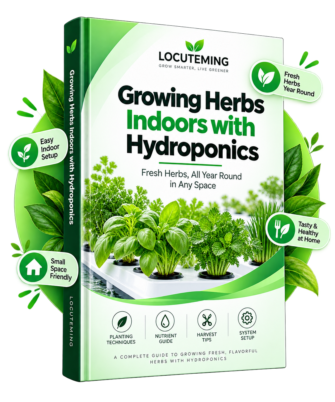 Ebook - Growing Herbs Indoors with Hydroponics